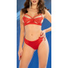 Chilirose Ensemble Glycinia 2 Pièces Rouge